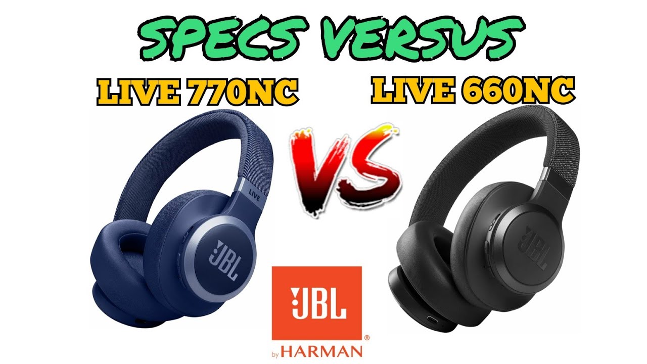 Шумоподавляющие наушники JBL Live 770NC и Live 660NC | Сравнение характеристик!🔥🔥