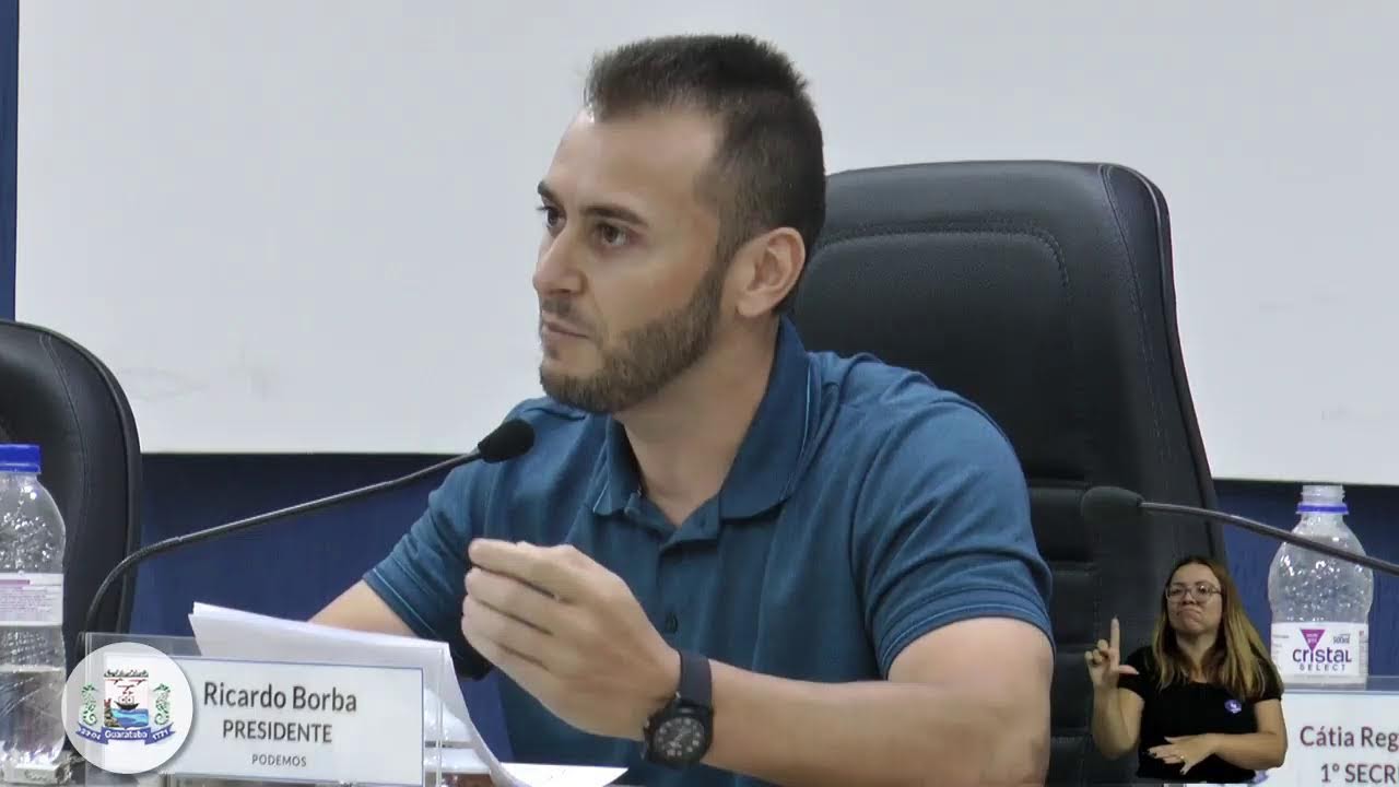 Sessão Plenária Câmara de Guaratuba dia 02 de março de 2026