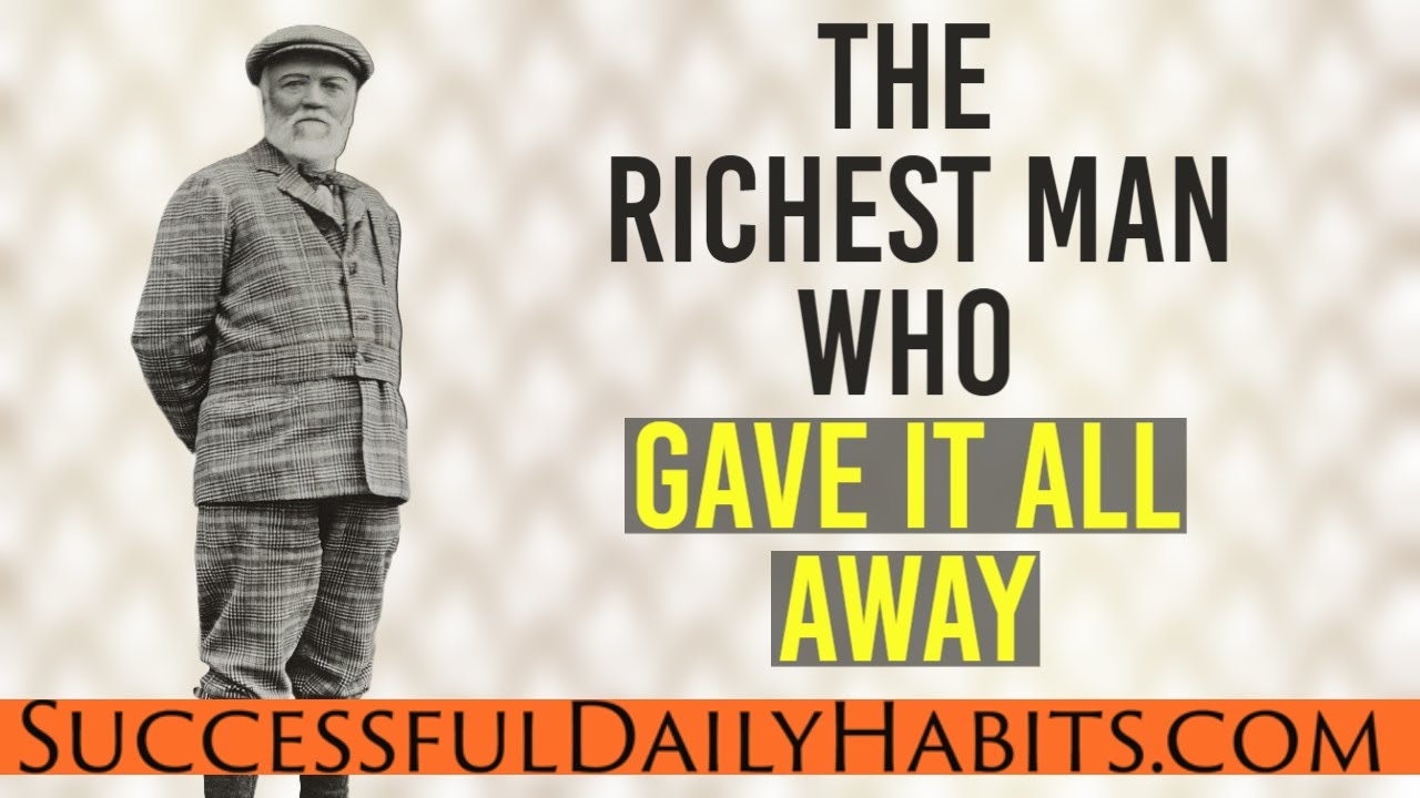 Andrew Carnegie Biography Facts for Success Motivation - Legendary Steel Tycoon and Philanthropist