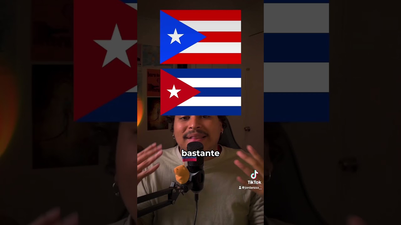 Las banderas de cuba y puerto rico 🇵🇷 🇨🇺 #historia #datos