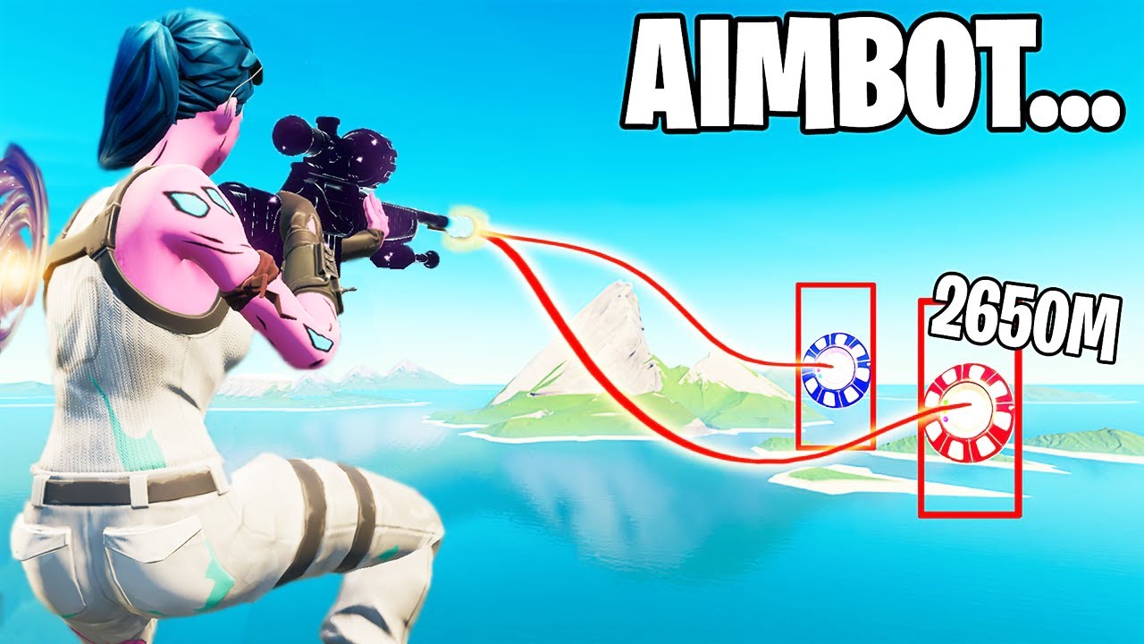 J'ai Secrètement DONNÉ un AIMBOT TRICKSHOT à un ABONNÉ !
