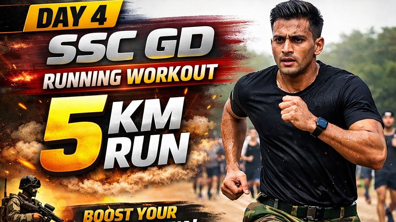 SSC GD Running workout Day 4