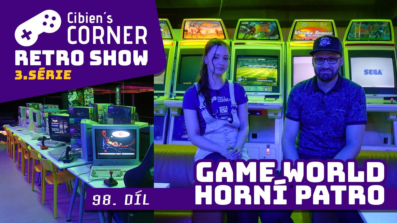 CIBIENS CORNER // 3. série #98 GAME WORLD - horní patro – Muzeum Her