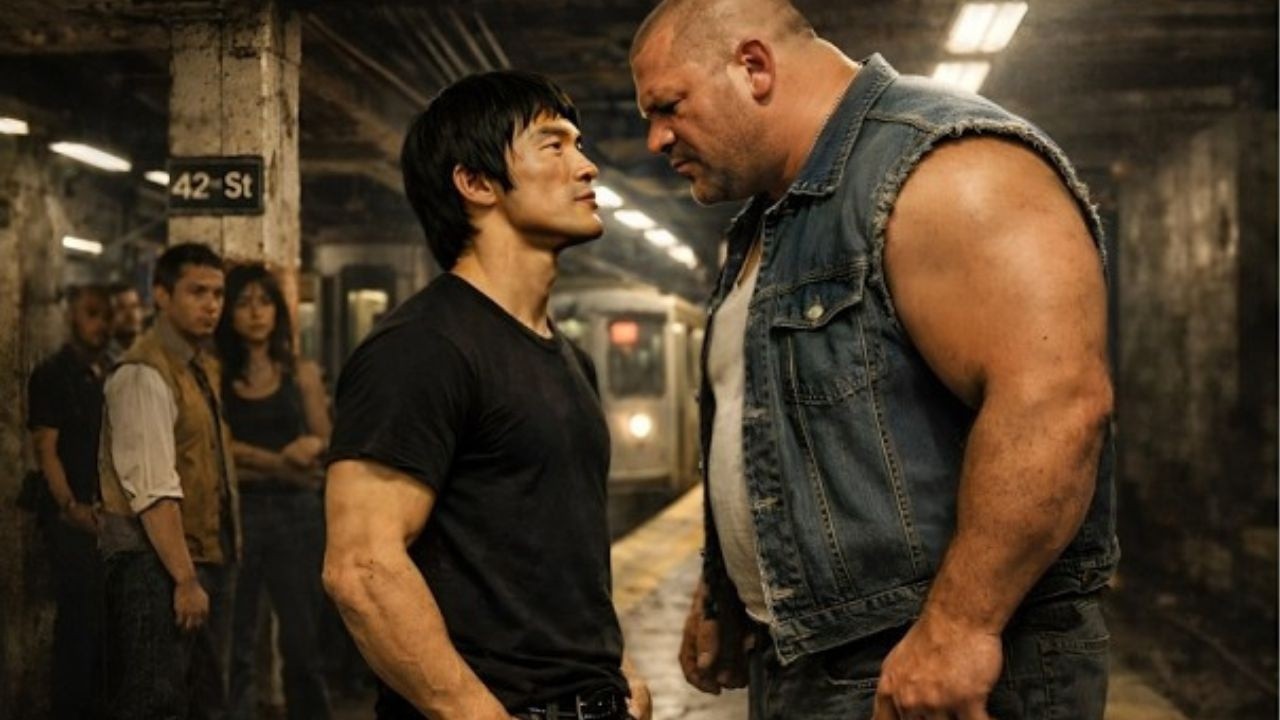 Bruce Lee in New York Subway: 280lb Street Enforcer Said “Move” — 6 Seconds Later Nobody Spoke