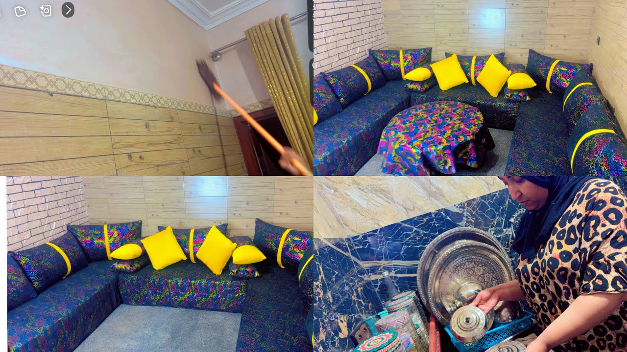 روتين تحفيز✅ التنطيف وتنظيم غرف البيت للحفاظ على نظافة المنزل كل طاقة إيجابية👌