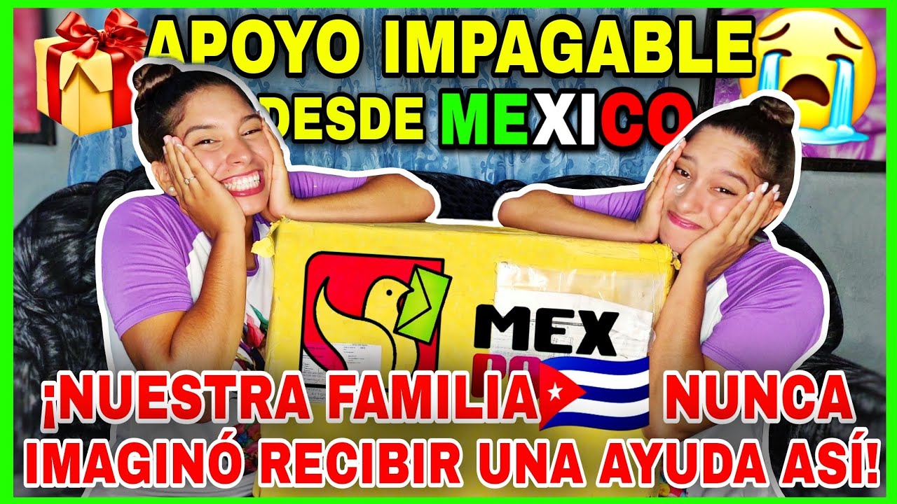 SUSCRIPTORA MEXICANA🇲🇽 NOS ENVÍA INVALUABLE AYUDA📦 ¡MEXICO nos ha DADO lo que NUNCA PENSAMOS TENER😭!