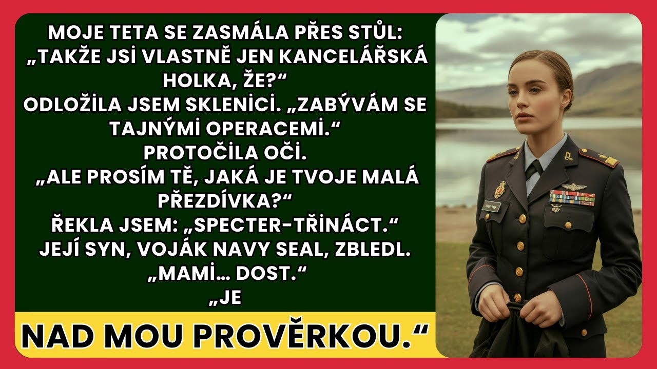 „Říkala mi ‚kancelářská holka‘… pak její syn ze SEAL náhle ztichl…“