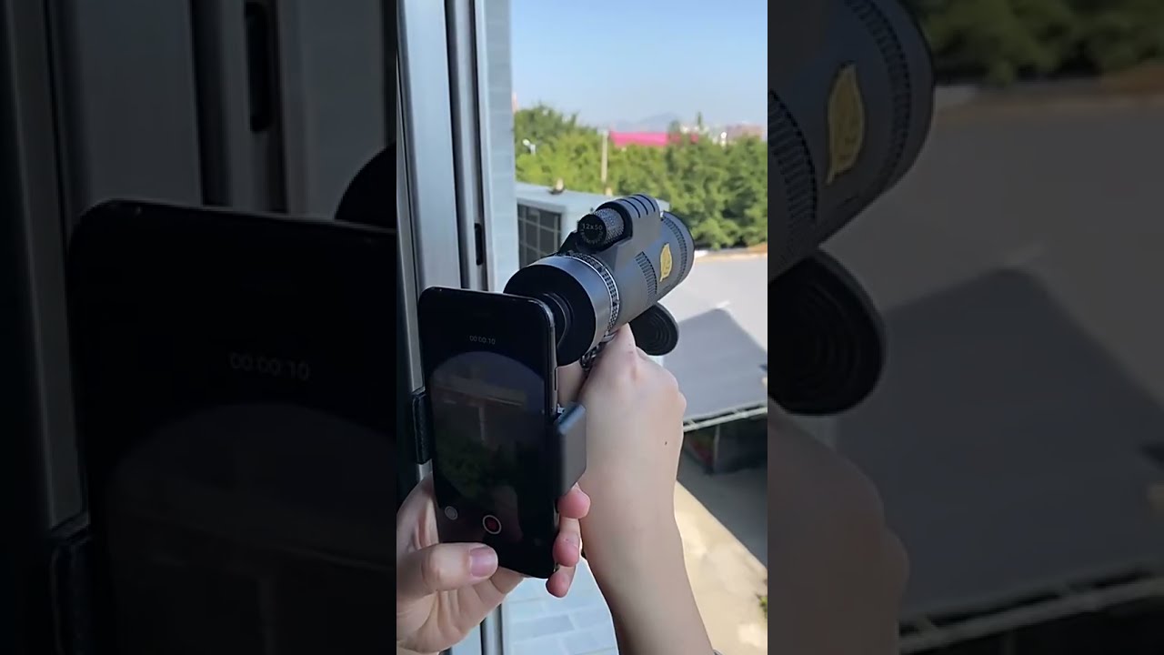 EL MEJOR Telescopio Monocular potente de bolsillo, telescopio de  opcional con soporte para teléfono