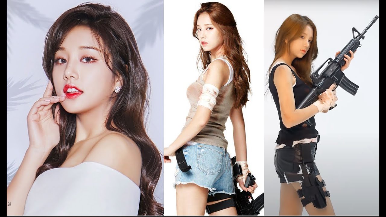 Laboum's Solbin CF icon Samsung, Lotte, Sk telecom, Sudden attack game, lens me etc