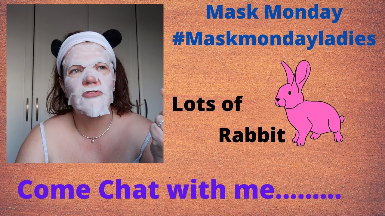 Come have a chat with me on Mask Monday.....