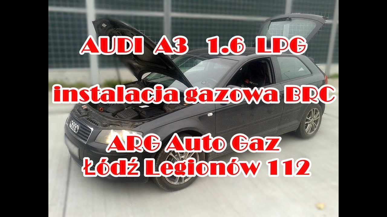 Audi A3 1.6 LPG Sequent 32 BRC od ARG Auto Gaz Ł&oacute;dź