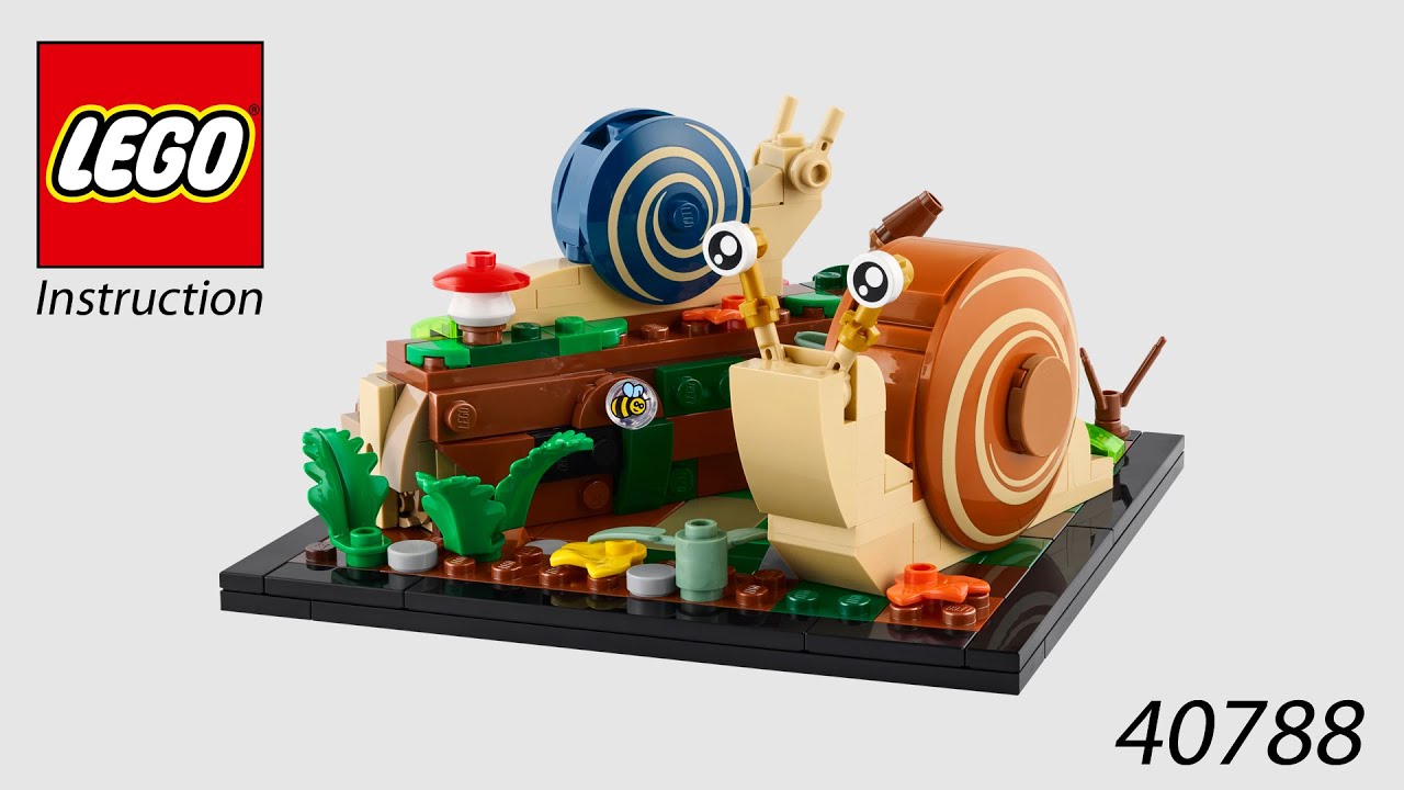 LEGO Instruction - Ideas - 40788 - Friendly Snails