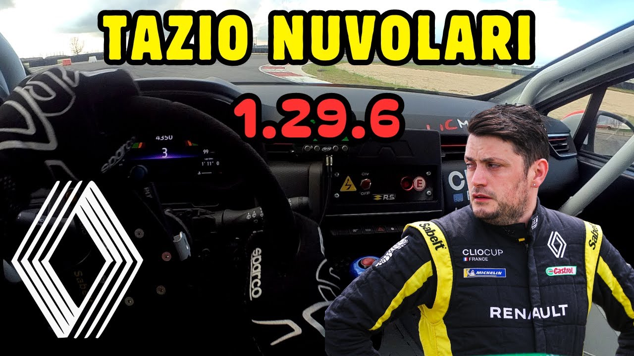 TAZIO NUVOLARI 2024 TEST CLIO 5 CUP 1.29.6