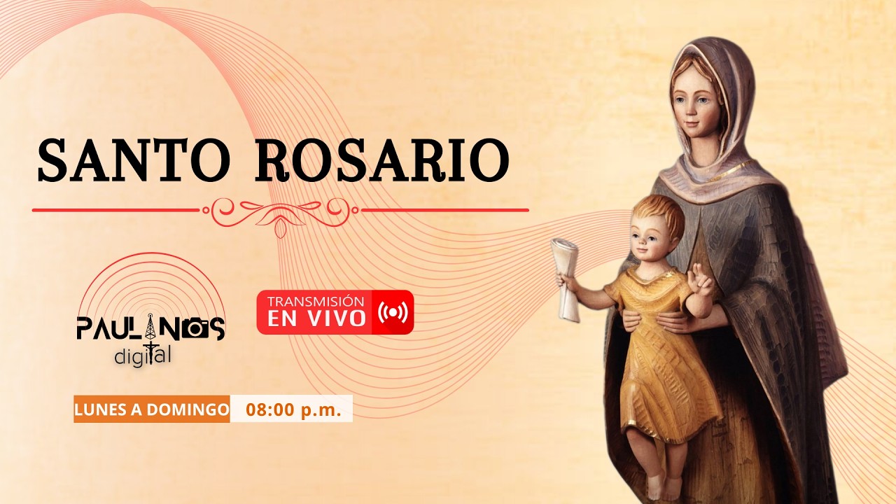 Bienvenidos al Santo Rosario - 08 de marzo de 2026 - Misterios Gloriosos