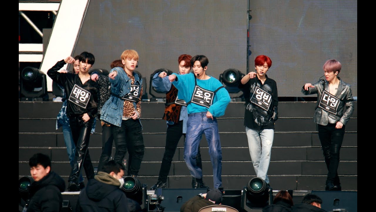 에스에프나인 (SF9) Enough(예뻐지지 마) DRY Rehearsal 리허설 4K 60P 직캠 190301 락뮤직
