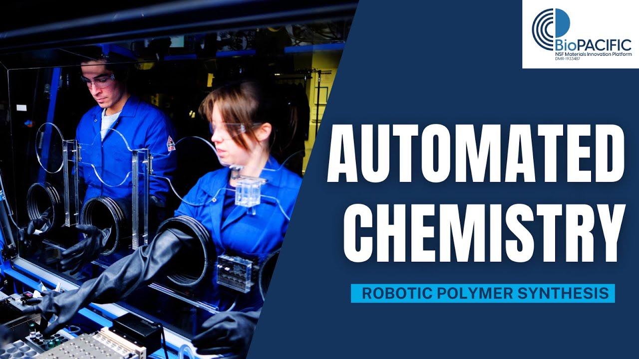 BioPACIFIC MIP Automated Chemistry Facility | Robotic High-throughput Polymer Synthesis