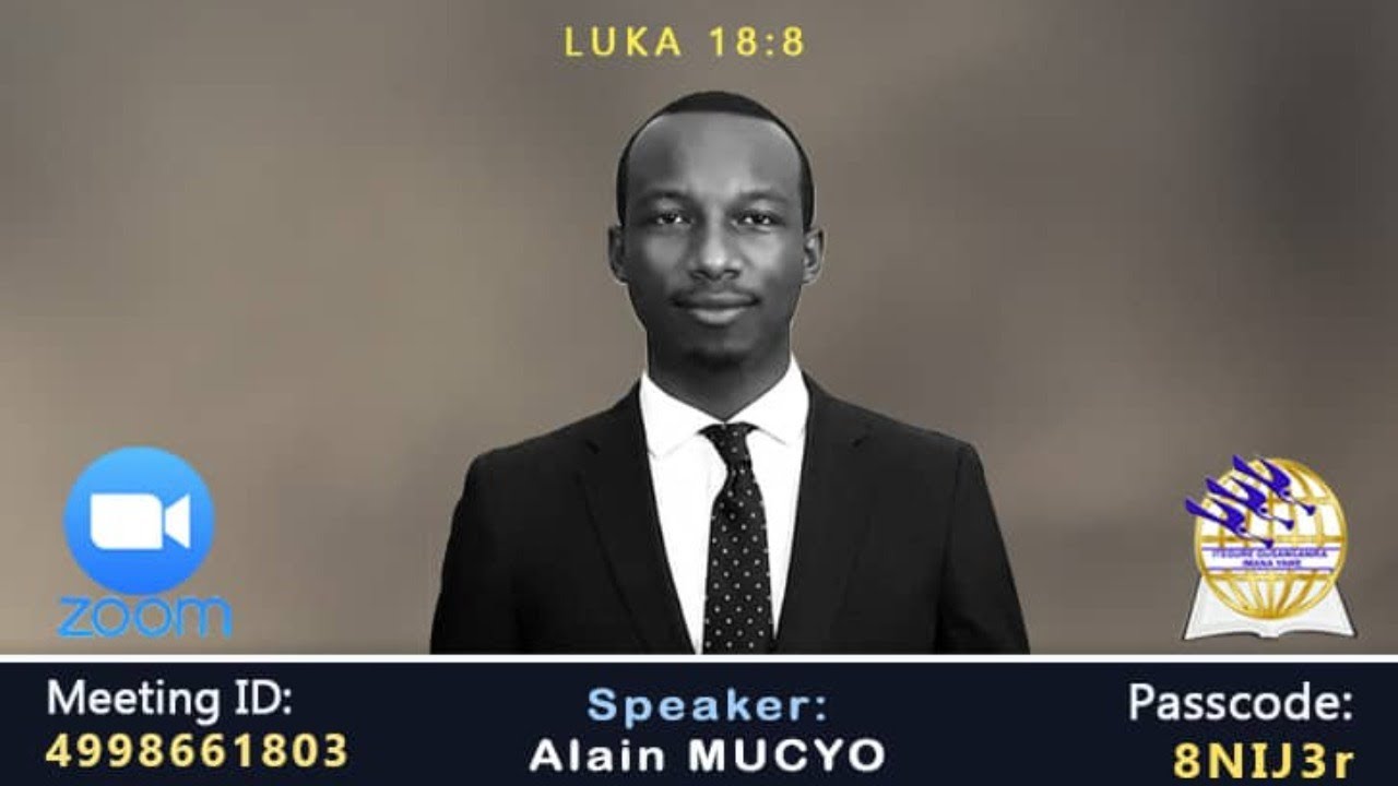 KWIZERA IJAMBO RY'IMANA  by MUCYO Alain