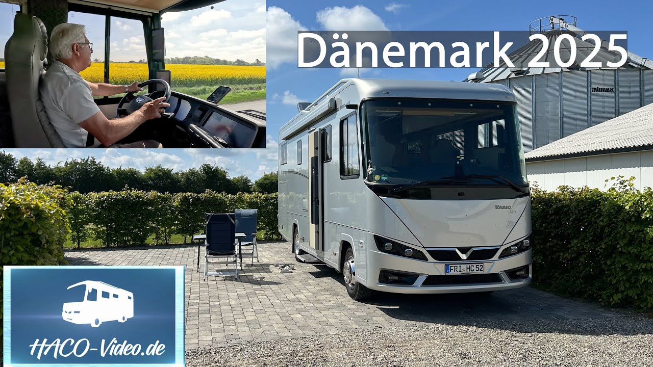 Camping mal anders -Übernachtung auf einer Hühnerfarm in Dänemark -  Preiswert und gut!