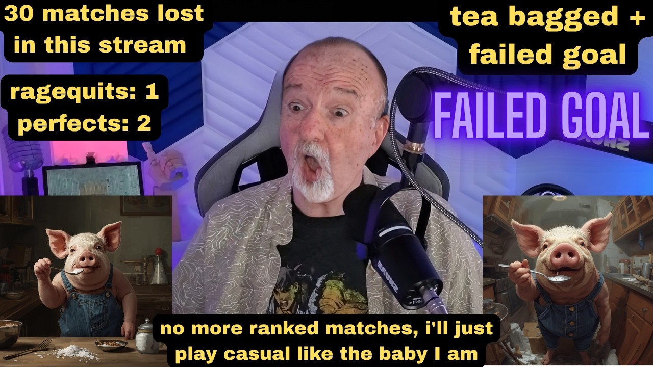 DsP--no more ranked matches, i'll just play casual like the baby I am--tea b&auml;gg&euml;d + failed goal