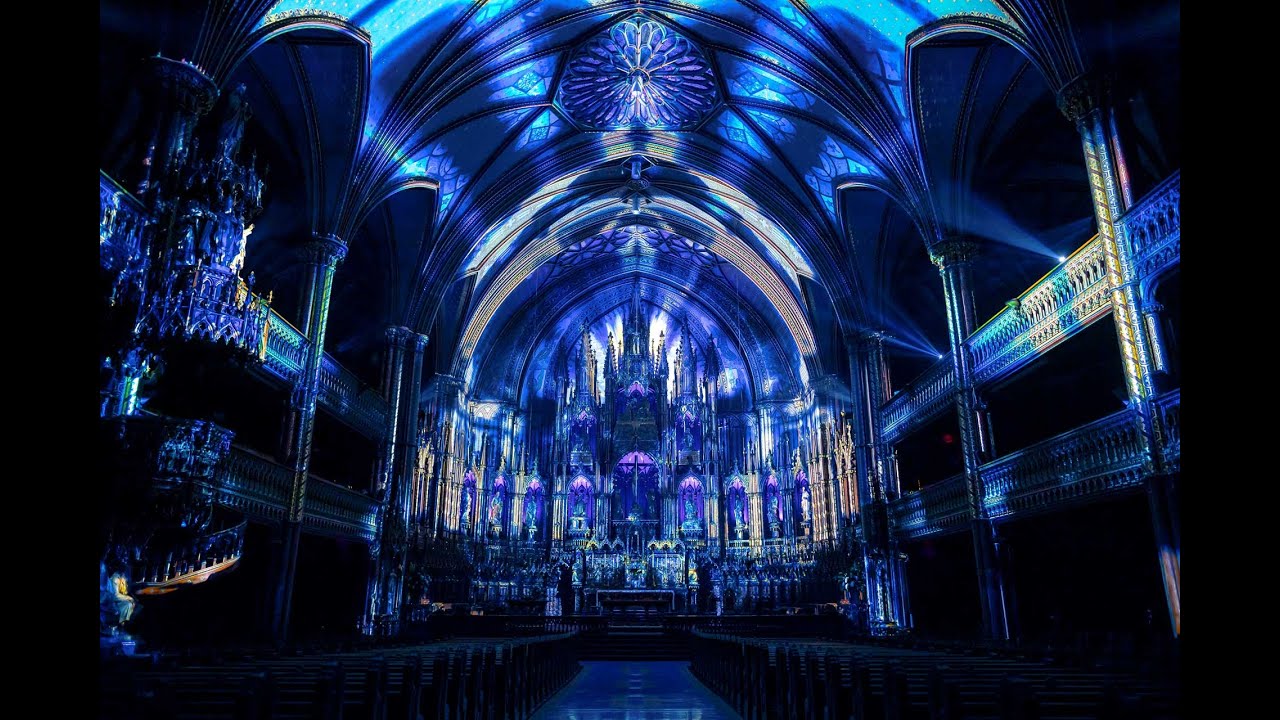 L'exp&eacute;rience AURA &agrave; la basilique Notre-Dame de Montr&eacute;al, sign&eacute;e Moment Factory