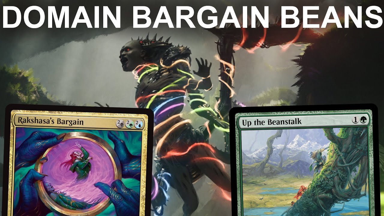 DOMAIN INCLUDES SULTAI! Legacy Domain Beanstalk Control with Rakshasa's Bargain. MTG Tarkir