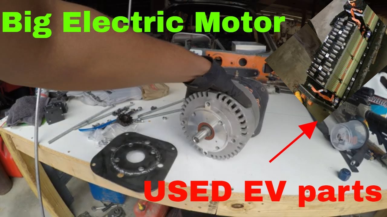 These are the cheap parts I used  to build a Fast electric motorcycle!!