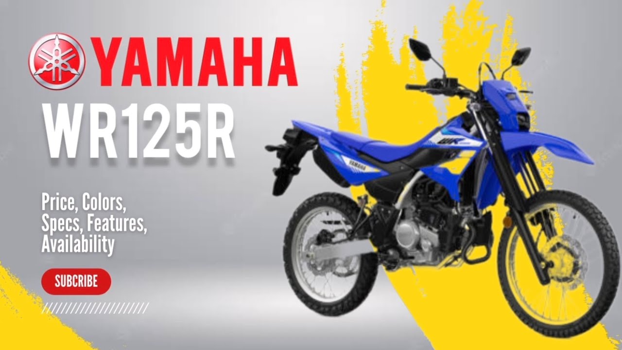 Yamaha WR125R Dual Sport 2026 года: цена, цвета, характеристики, особенности, доступность