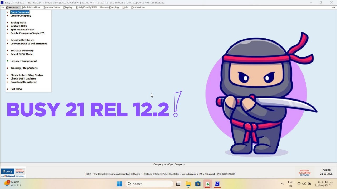 Busy 21 Rel - 12.2 Crack