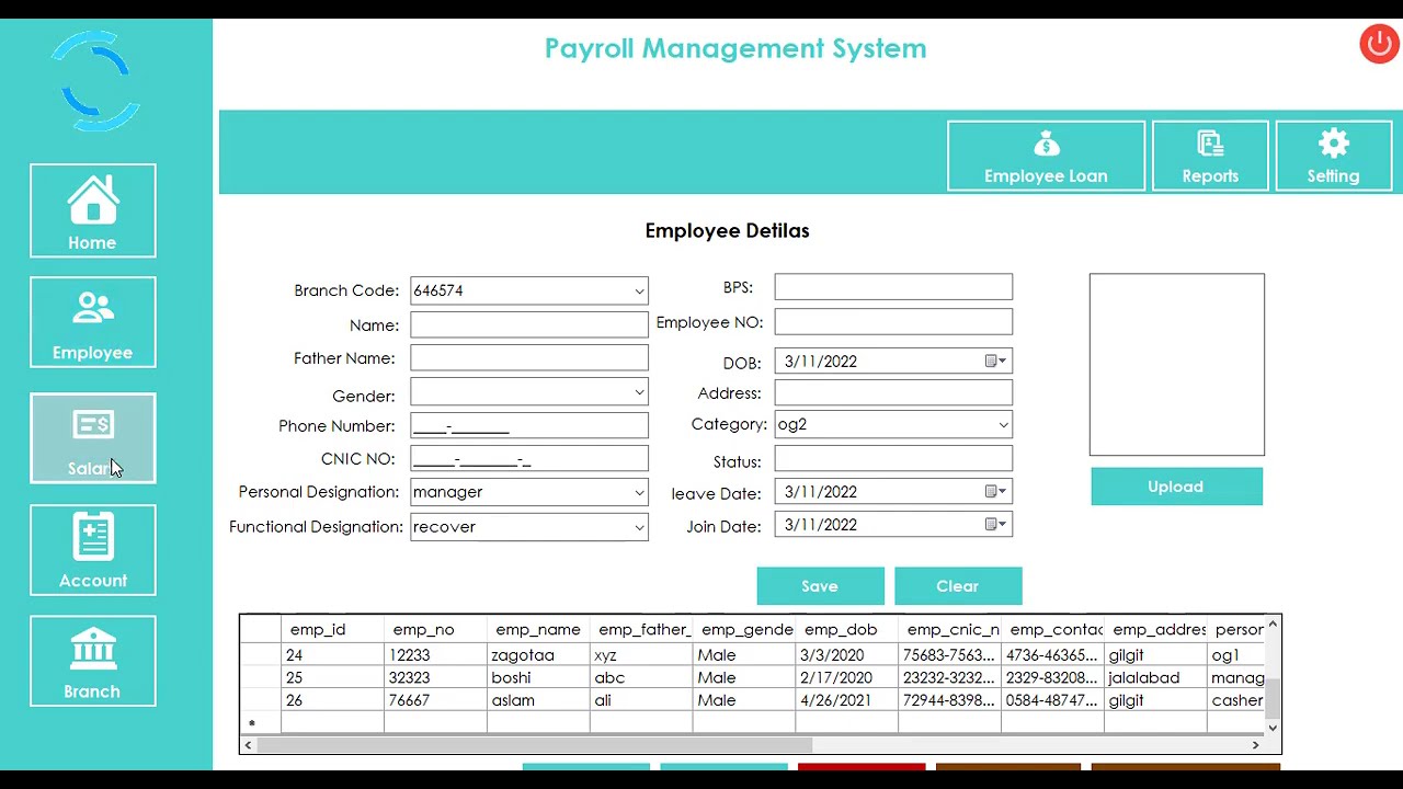Complete Payroll Management System (Free Download Source Code)