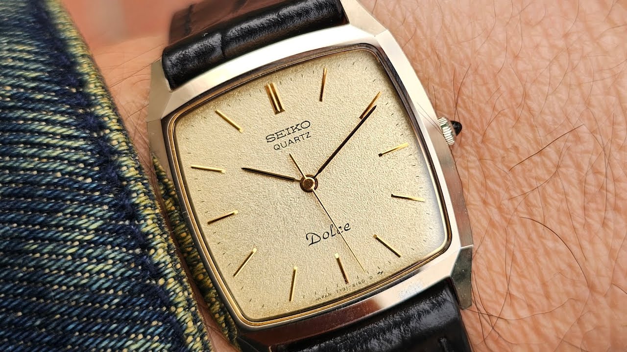 Seiko Docle vỏ đá Stungten đẹp lịch lãm