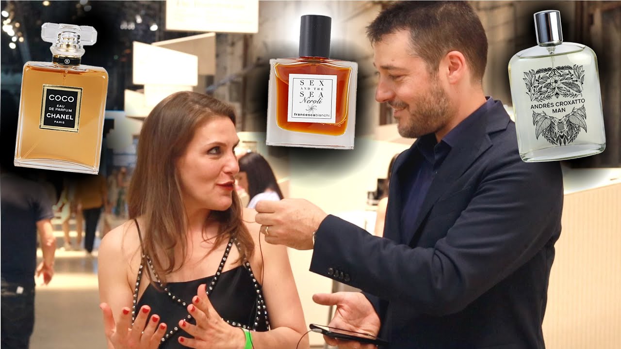 Francesca Bianchi, sus perfumes favoritos y Andr&eacute;s Croxatto Man