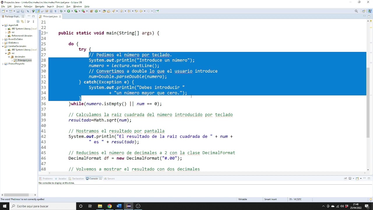 ❤️ Java desde cero. Limitar decimales ❤️ #clasesdeinformaticaweb.com 👈🏼