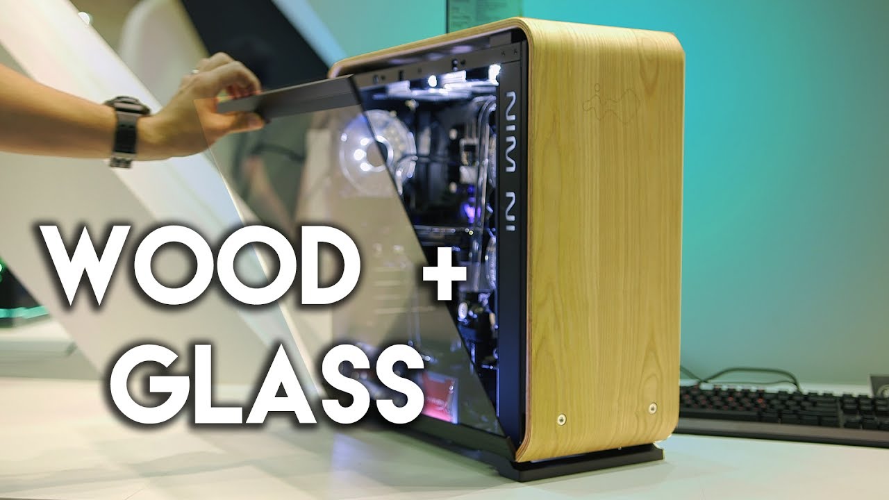 Wood + Glass Cases Are The Future!? // visiting InWin