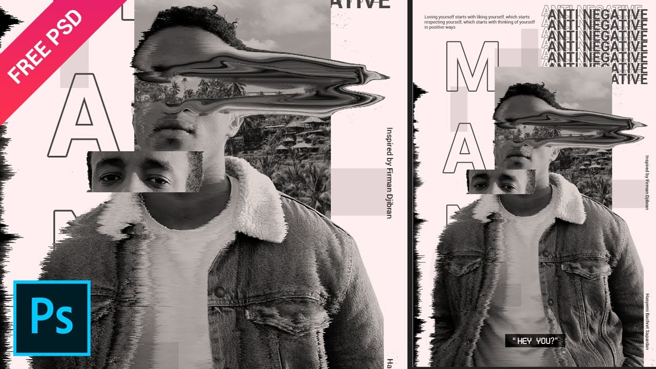 Aesthetic Froyonion Poster ala Firman Djibran - Tutorial Photoshop 2020