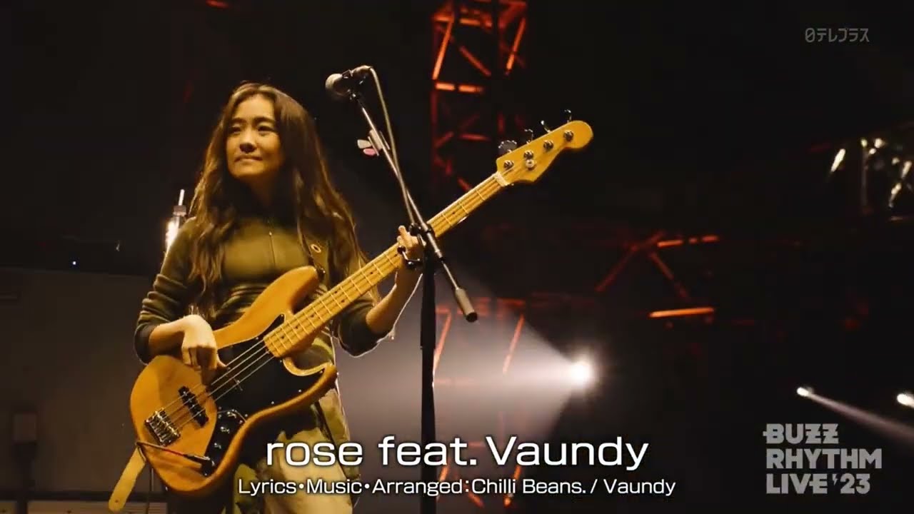 Chilli Beans.  Rose feat Vaudy ライブ 2023