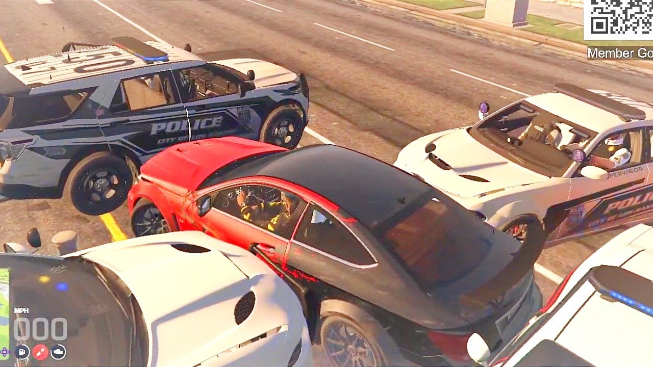 BEST UNPLANNED CODERED BM VS LSPD SOULCITY GTA V RP
