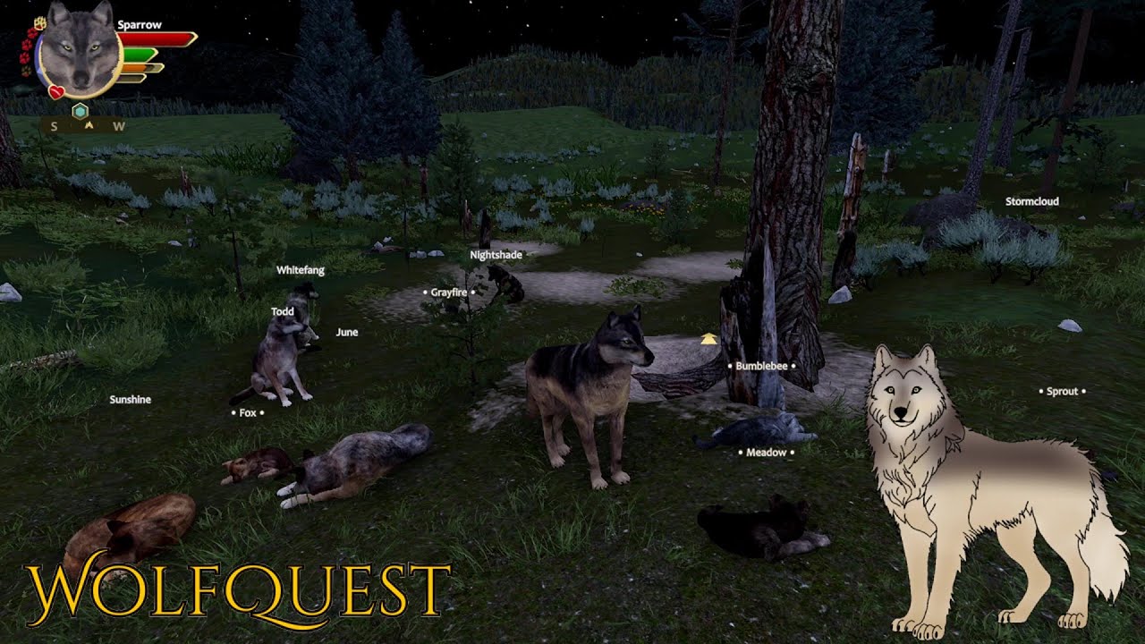 WolfQuest - Sparrow's Pack - Episode 31