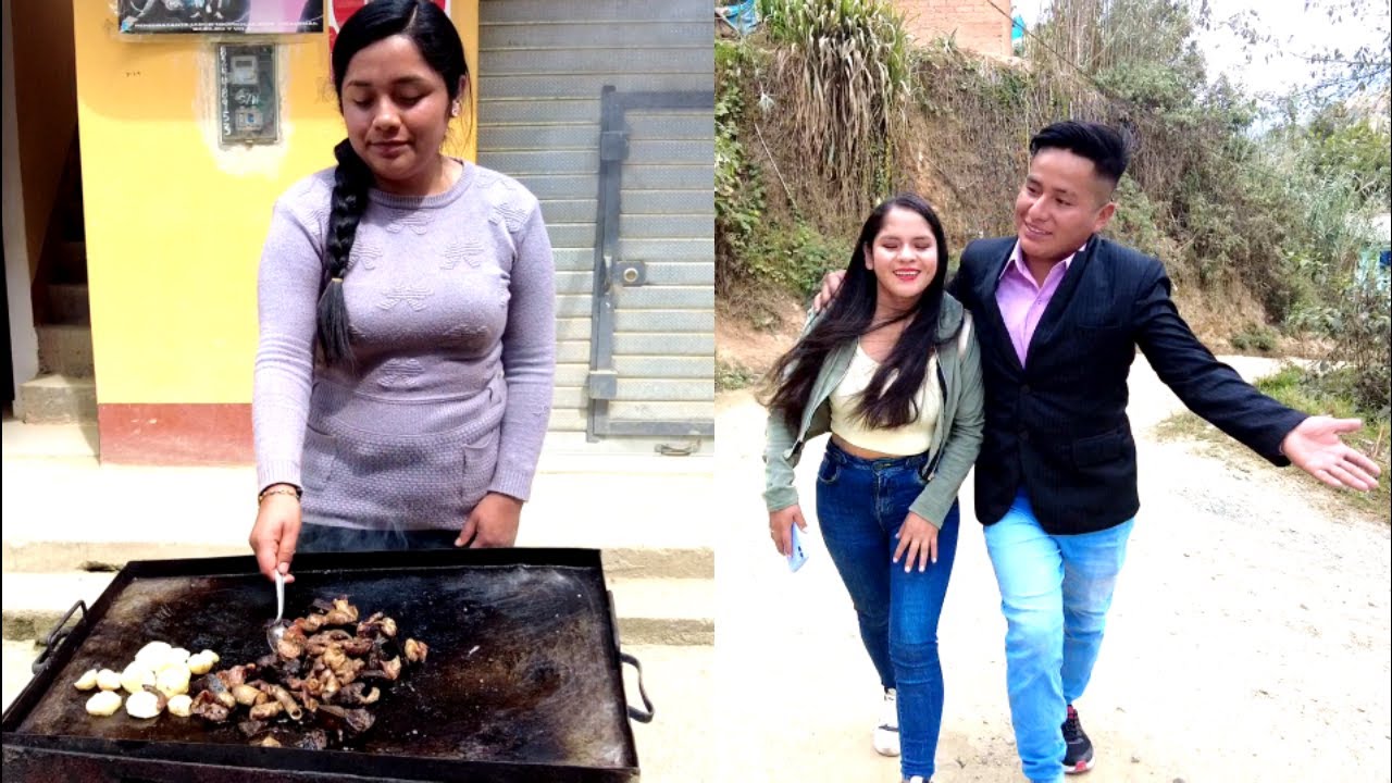 Hombre se avergonzó de su NOVIA que vendía TRIPITAS en la calle