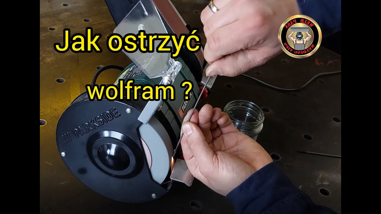 Jak ostrzyć elektrody wolframowe? l How to sharpen tungsten electrodes?