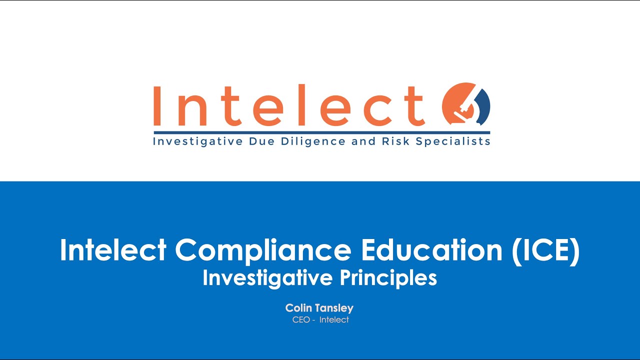 How Investigative Principles Strengthen Your Due Diligence | Intelect