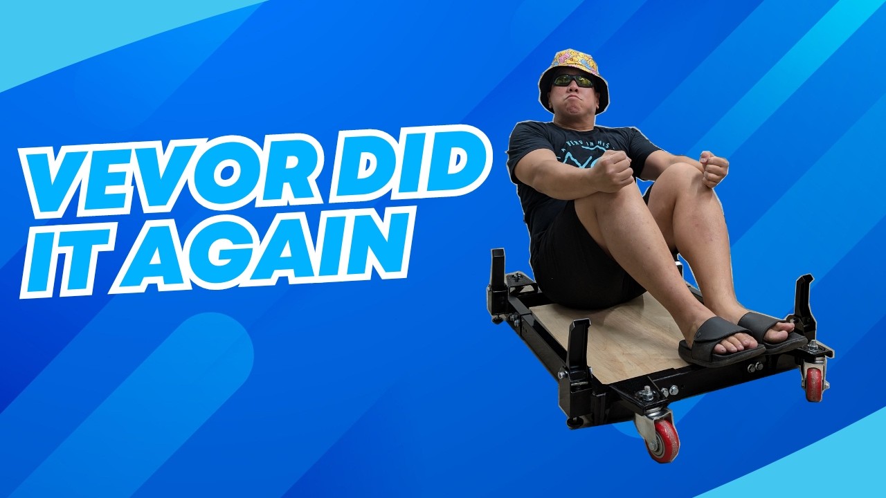 Freedom in a small shop | VEVOR all swivel Mobile Base Review