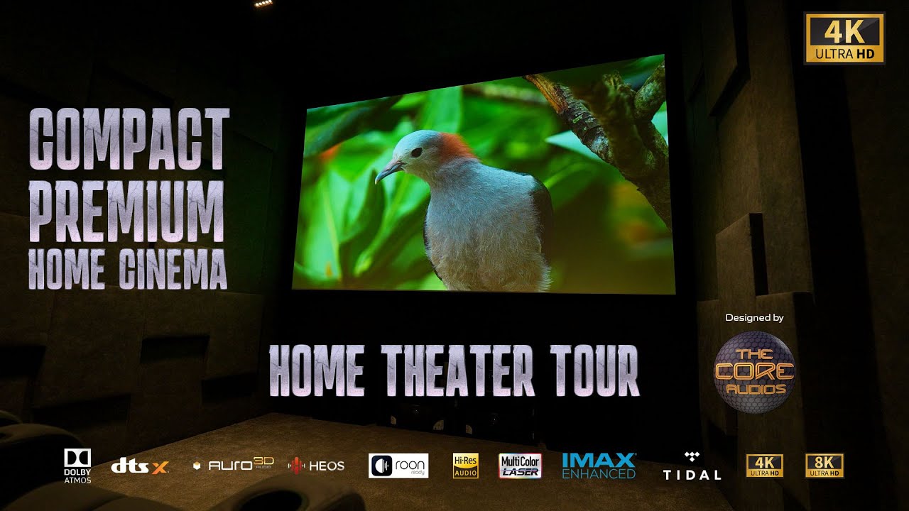 COMPACT PREMIUM HOME CINEMA | THE CORE AUDIOS #dolbyatmos #dtsx #auro3d