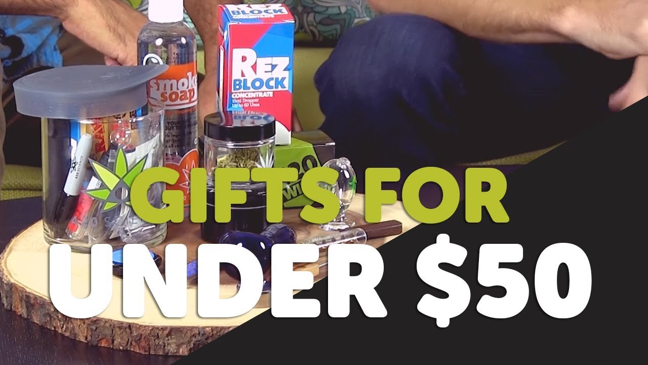 Holiday Gift Guide  -  Cannabis gifts for under $50