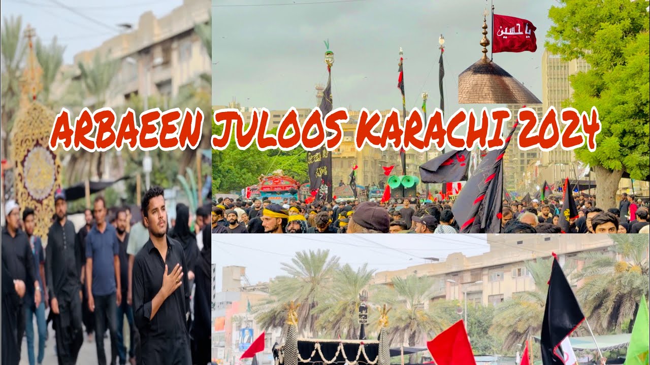 Arbaeen Juloos Karachi 2024 | Arbaeen Walk Pakistan | chehlum karachi 2024 | MK Vlogs |Viral Vlog