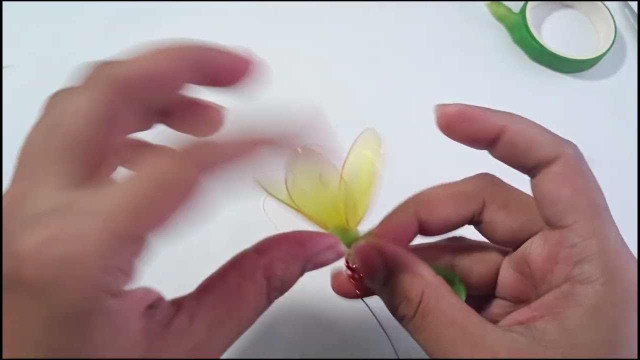 DIY How To Make Stocking Flower
