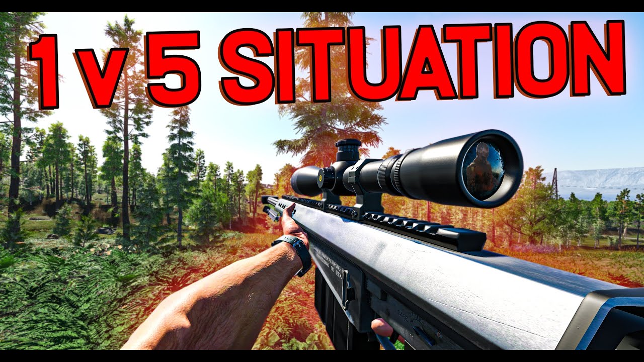 SCUM PVP Compilation #53 - 1 vs 5 SITUATION