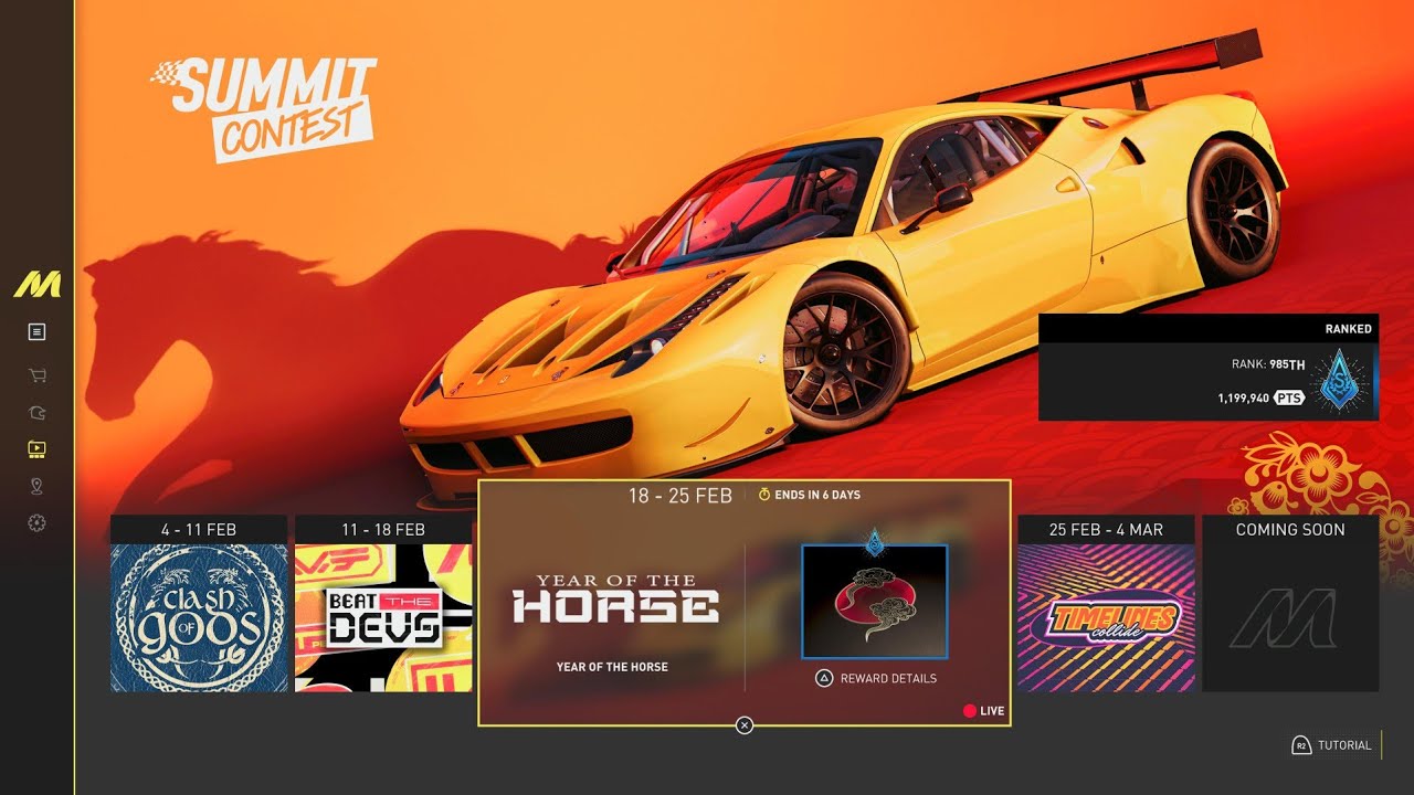 The Crew Motorfest: Year of the Horse  Summit Showcase