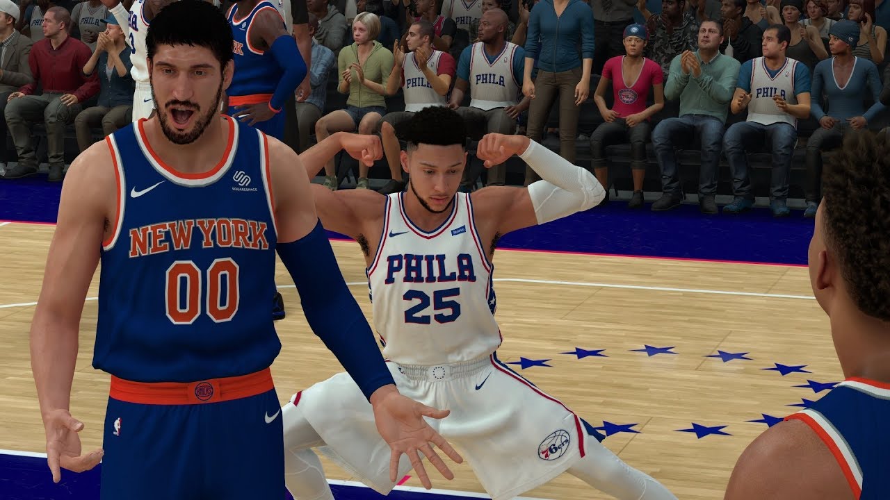 NBA 2K19 My Career EP 28 - Dunked on Kanter!
