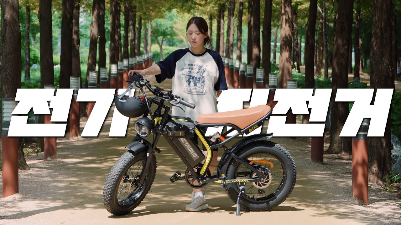 2024년형 최신식 가성비 전기자전거 추천! 이지베이션 BS슬릭🚲 가성비 좋은 팻바이크 자토바이 전기자전거 찾으셨다면 이거에요!