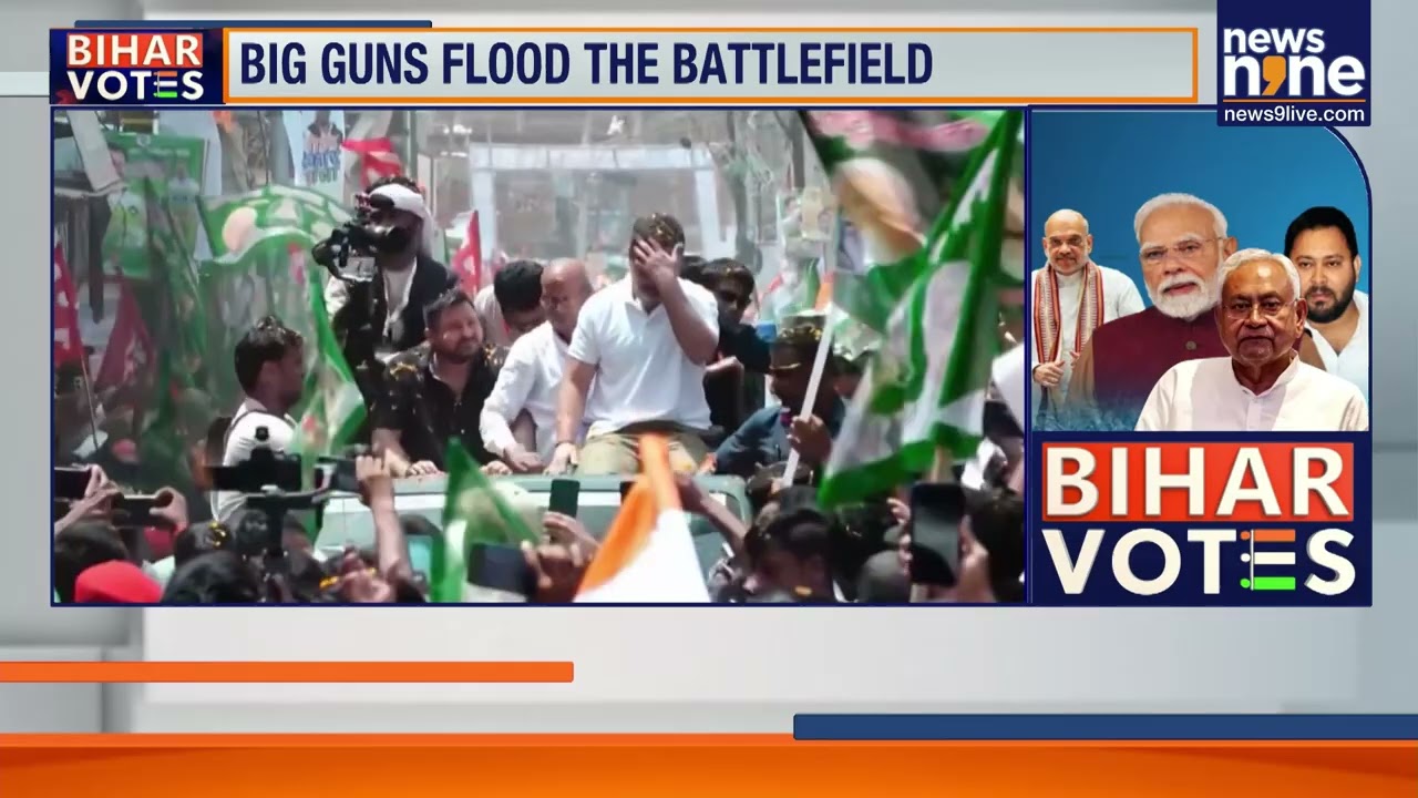 Bihar Elections Phase 2: Campaigns End, Final Push Before November 11 Voting | News9